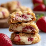 Strawberry Crunch Cheesecake Cookies