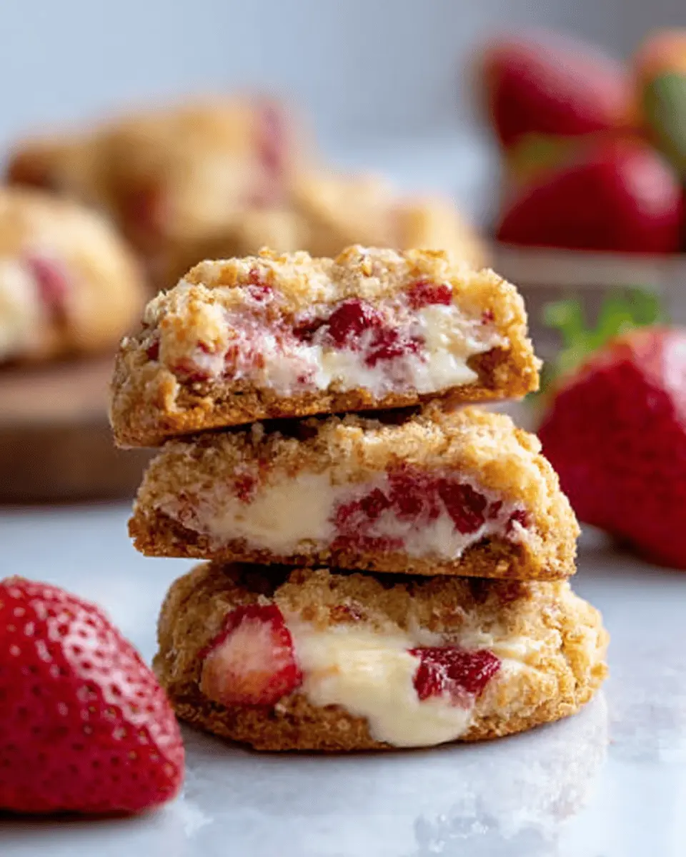 Strawberry Crunch Cheesecake Cookies: Indulgent Treat Made Easy