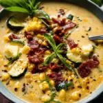 Creamy Corn & Zucchini Chowder – Cozy, Fresh & Perfect for Summer-to-Fall