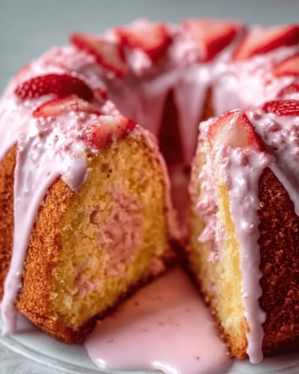 Strawberry Cheesecake Bundt Cake: The Best Indulgent Treat