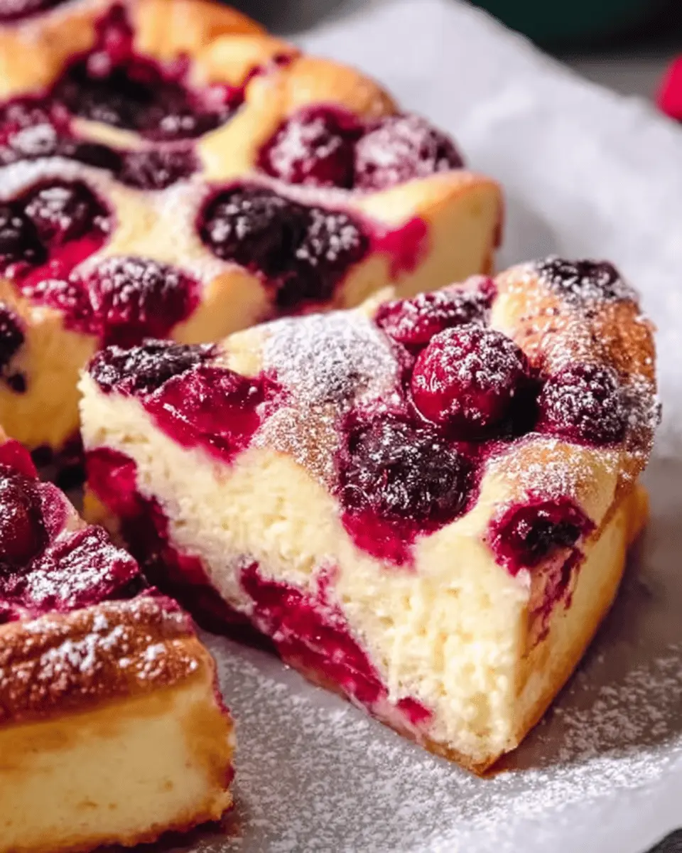 Berry Cottage Cheese Clafoutis: Easy, Indulgent Weekend Delight
