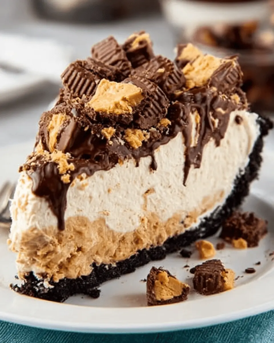 Giant Reese’s Peanut Butter Pie: The Best Indulgent Dessert Experience