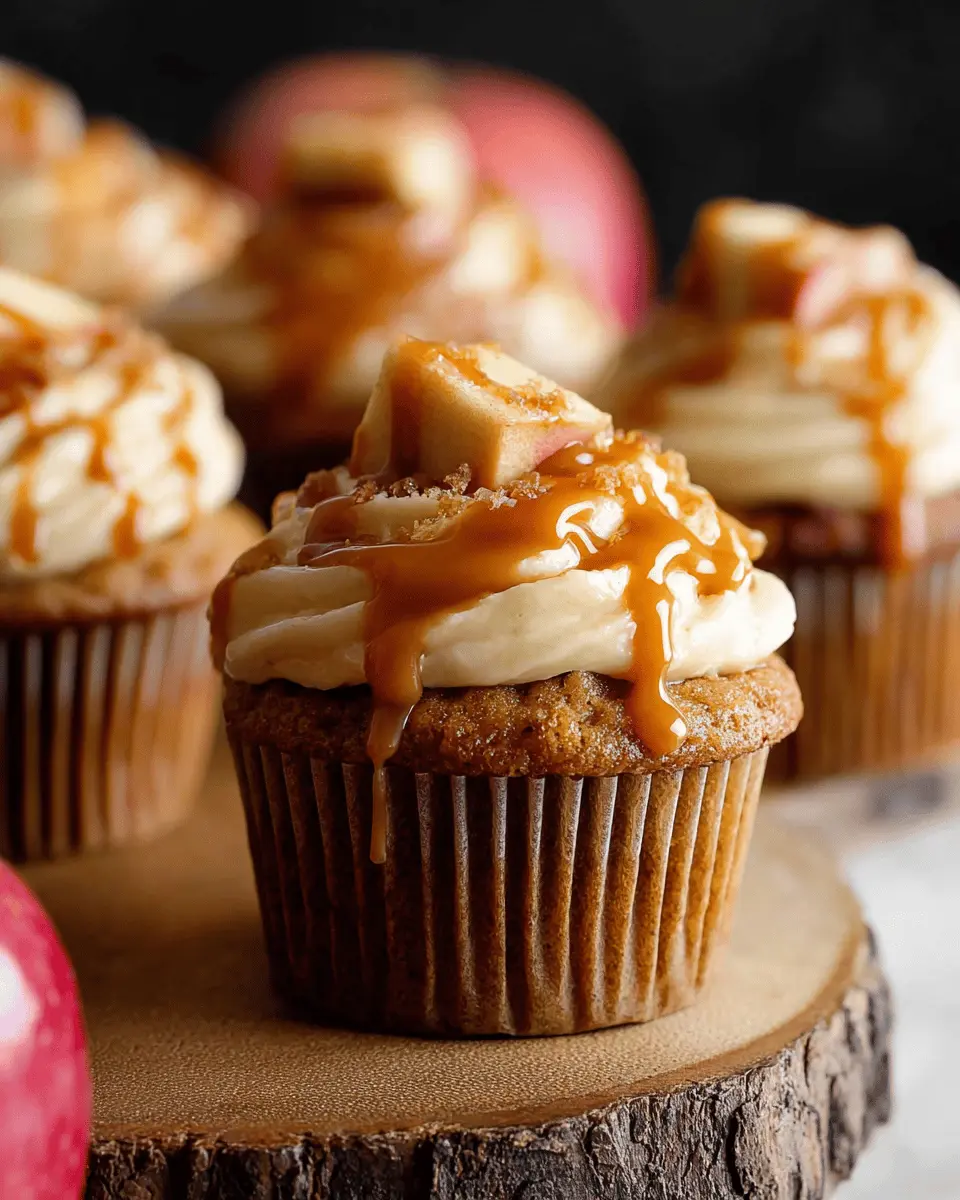 Caramel Apple Cupcakes: Indulgent Treat for Fall Baking Fun