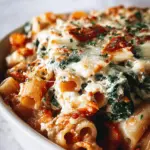 Baked Rigatoni with Spinach and Ricotta