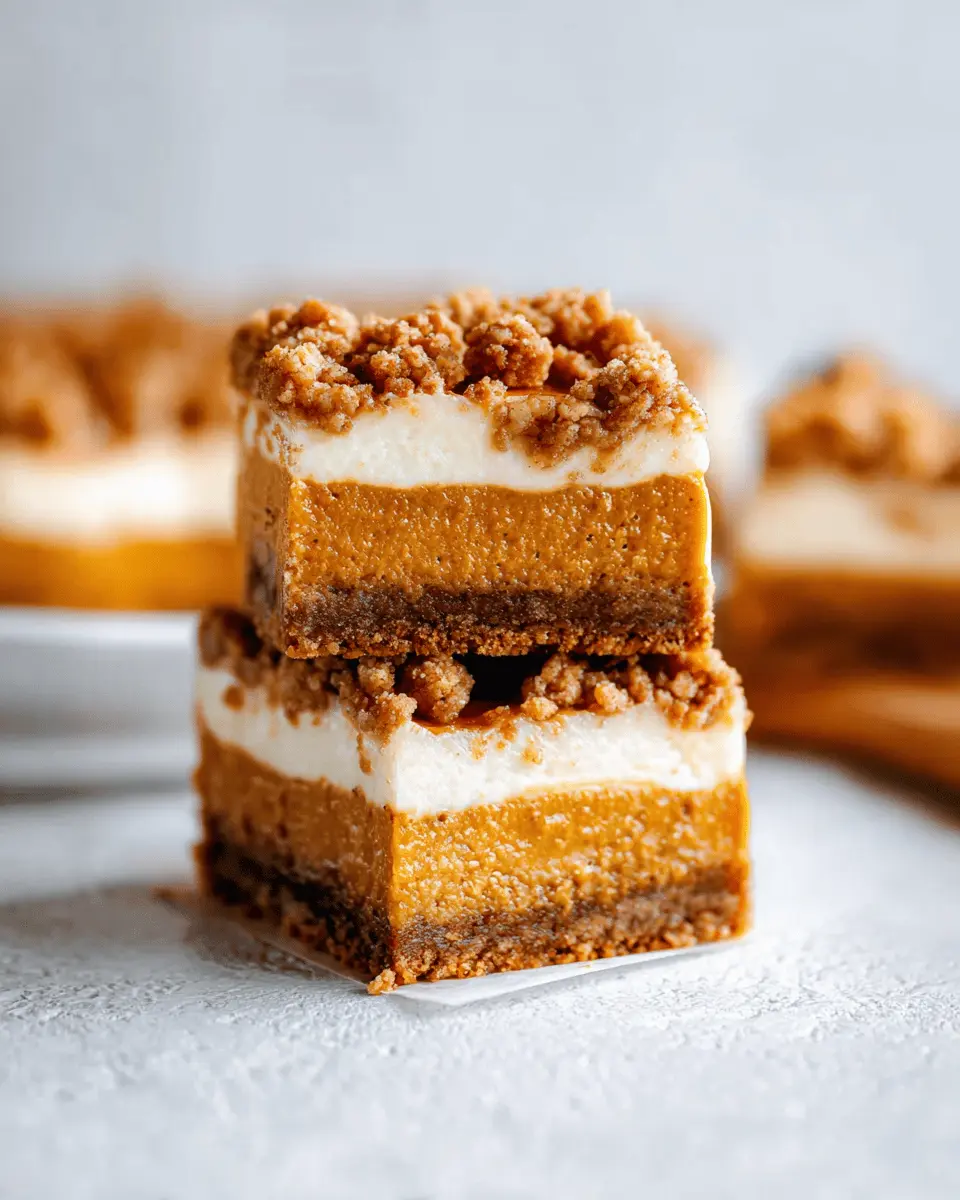 Pumpkin Cheesecake Bars: Easy Indulgence with Streusel Topping
