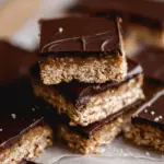 No Bake Chocolate Oat Bars
