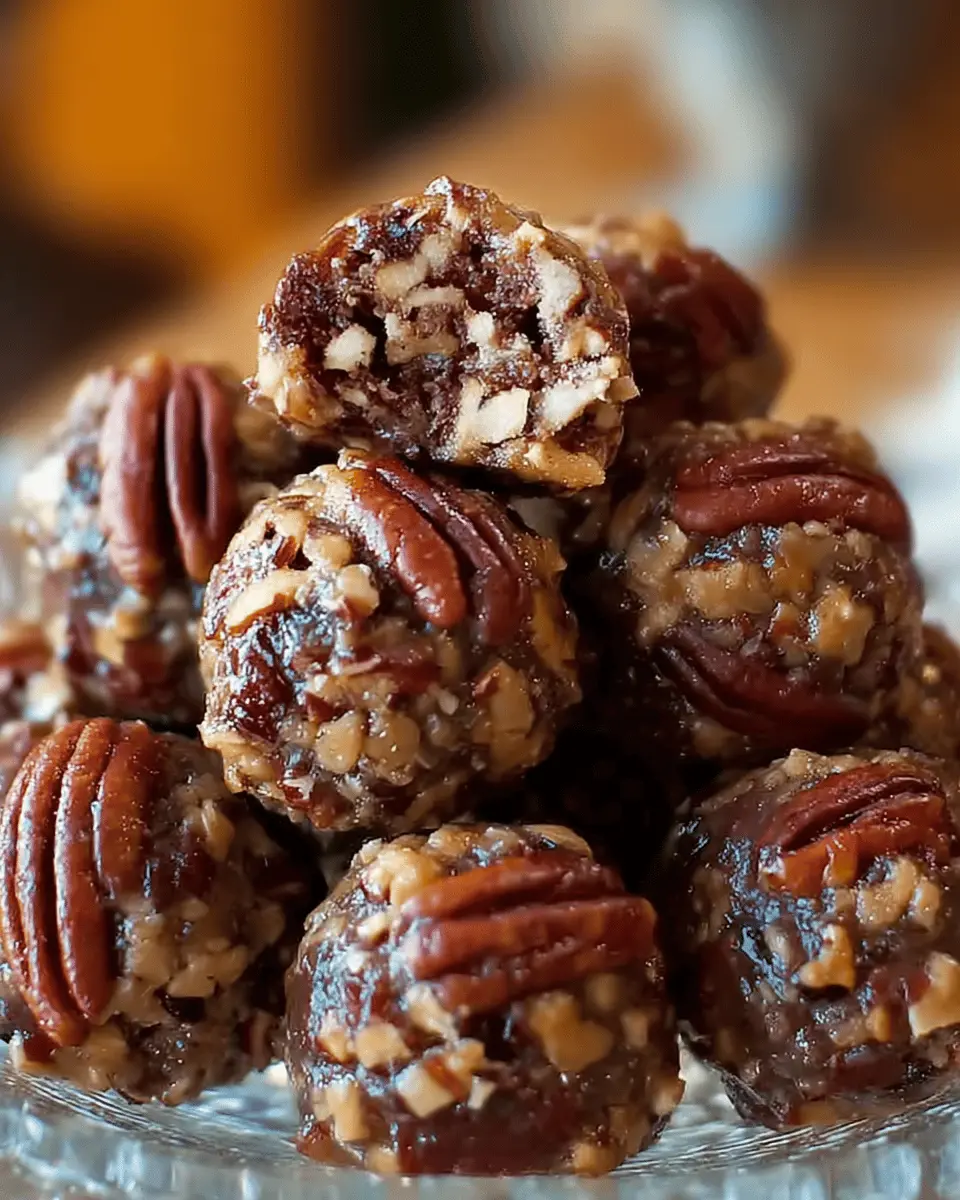 Grandma’s Pecan Pie Balls: Easy No-Bake Treats for Everyone