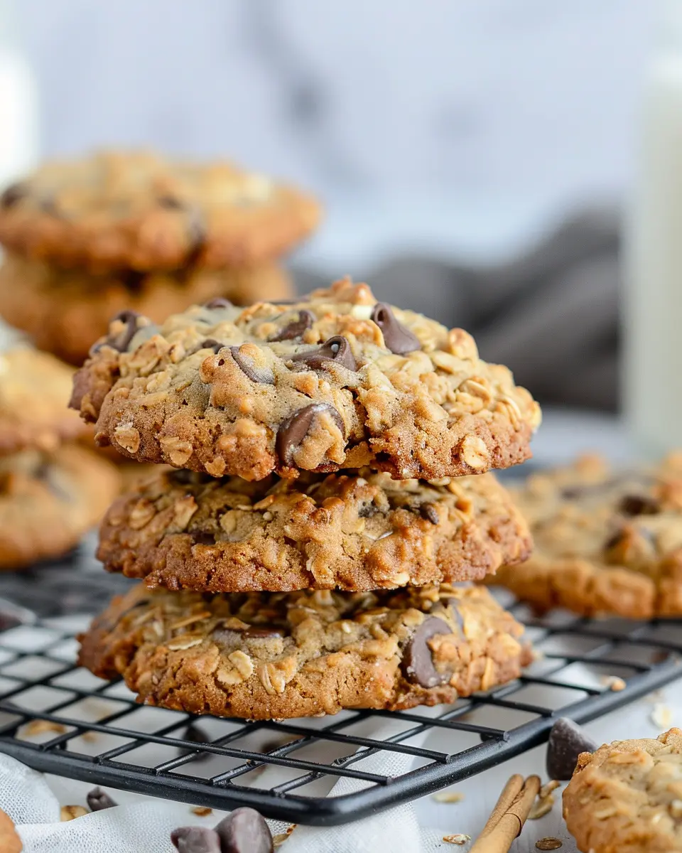 Copycat Potbelly Oatmeal Chocolate Chip Cookies Made Easy
