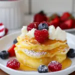 Air Fryer Souffle Pancakes