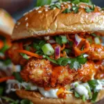Spicy Bang Bang Chicken Sandwich Delight Recipe