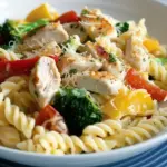 Pasta with Chicken and Veggies