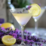 Lavender Lemon Drop Martini Recipe