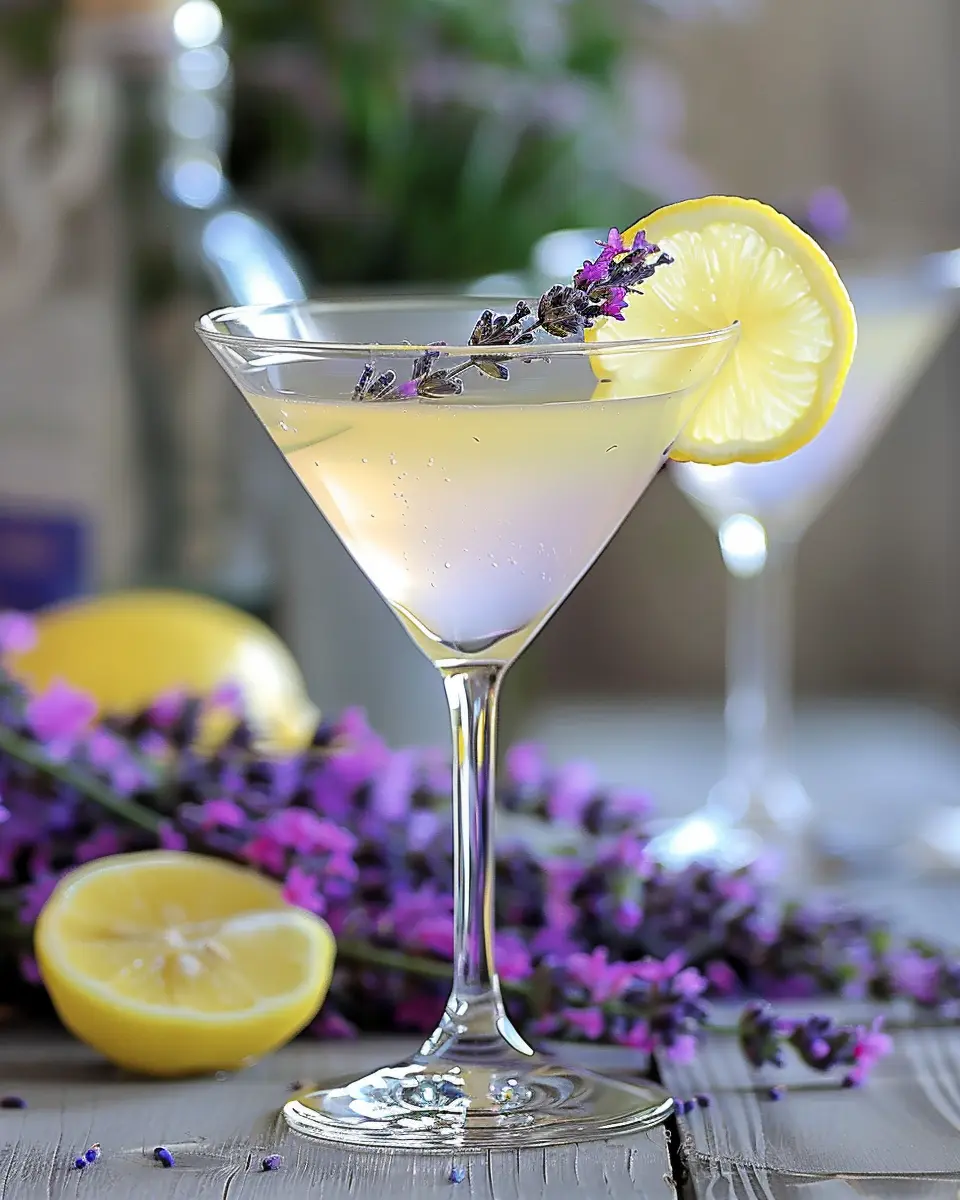 Lavender Lemon Drop Martini Recipe: A Refreshing Twist for Spring