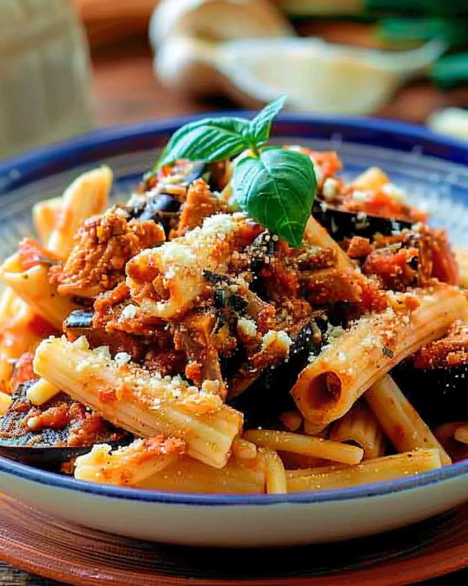 Pasta with Eggplant Sauce: The Best Easy Recipe for Comfort Food
