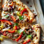 Grilled Sausage and Pepper Pizza