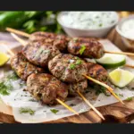 Kofte Kebabs with Tzatziki
