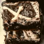 Air Fryer Cookies & Cream Brownies