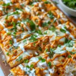 Buffalo Chicken Flatbread