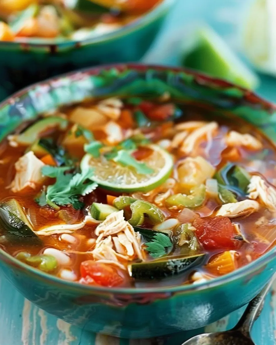 Mexican Chicken Soup: Easy Comfort Recipe for Cozy Nights
