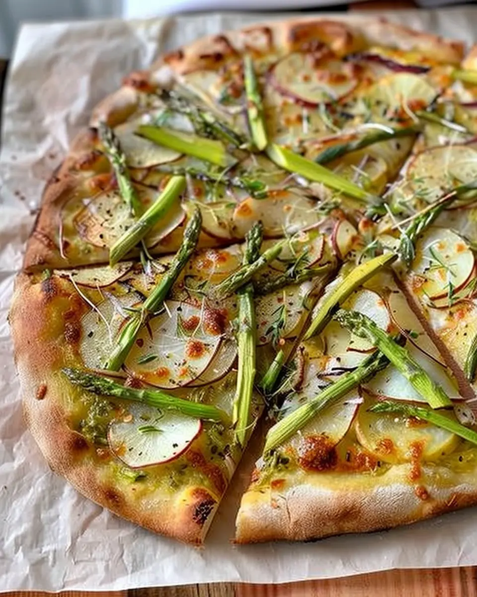 Asparagus &amp; Potato Pizza: A Flavorful Twist for Home Chefs