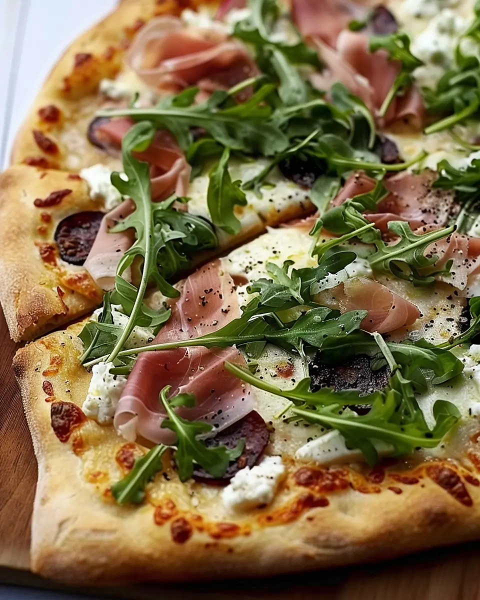 Taleggio, Prosciutto, and Arugula Pizza: Your Best Homemade Delight
