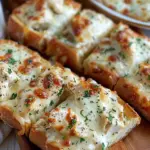 Easy Chicken Alfredo Garlic Bread Pizza Recipe