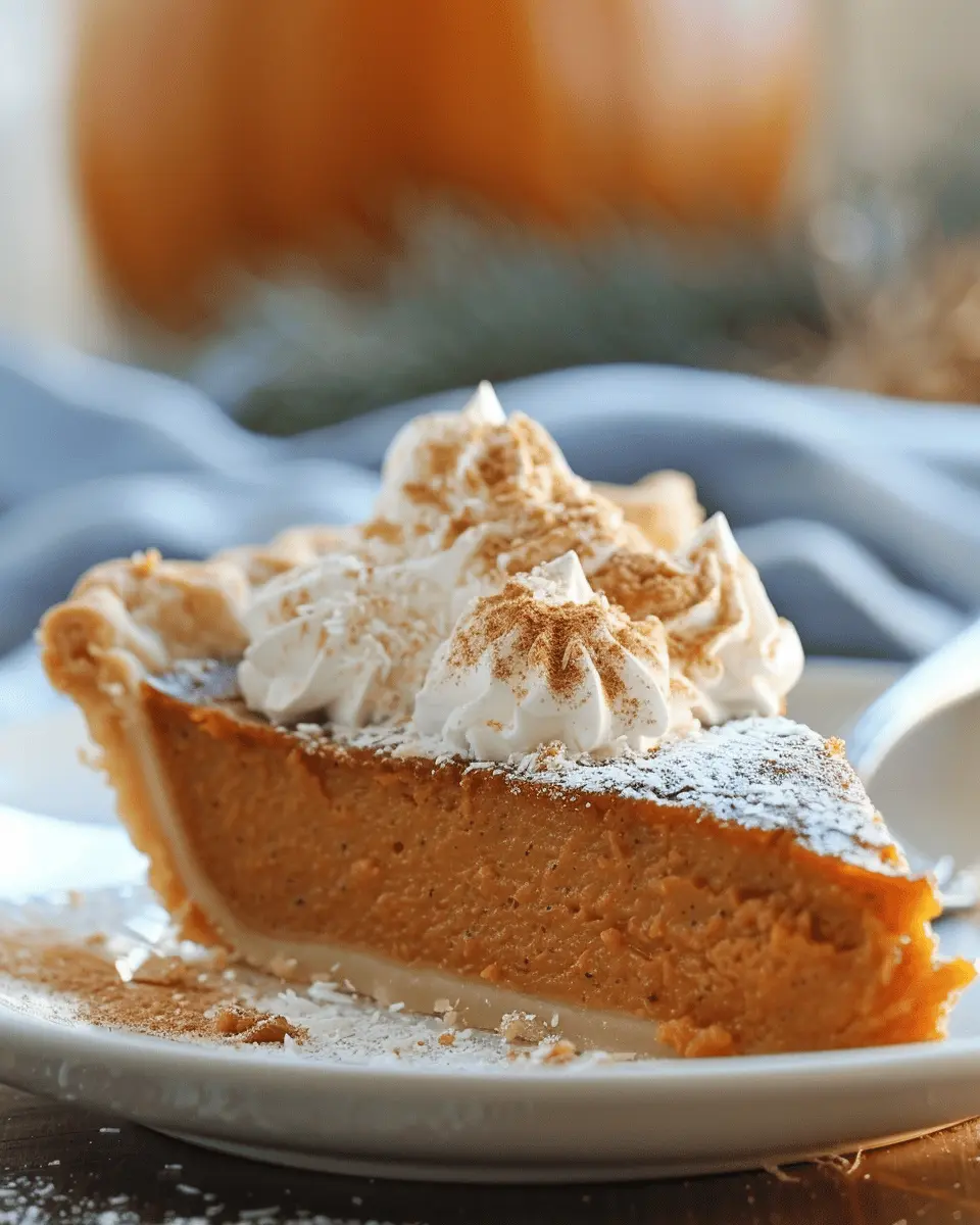 Coconut-Rum Pumpkin Pie: A Decadent Twist on Tradition