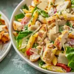 Chicken Caesar Pasta Salad