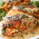 Chicken in Basil Cream Sauce