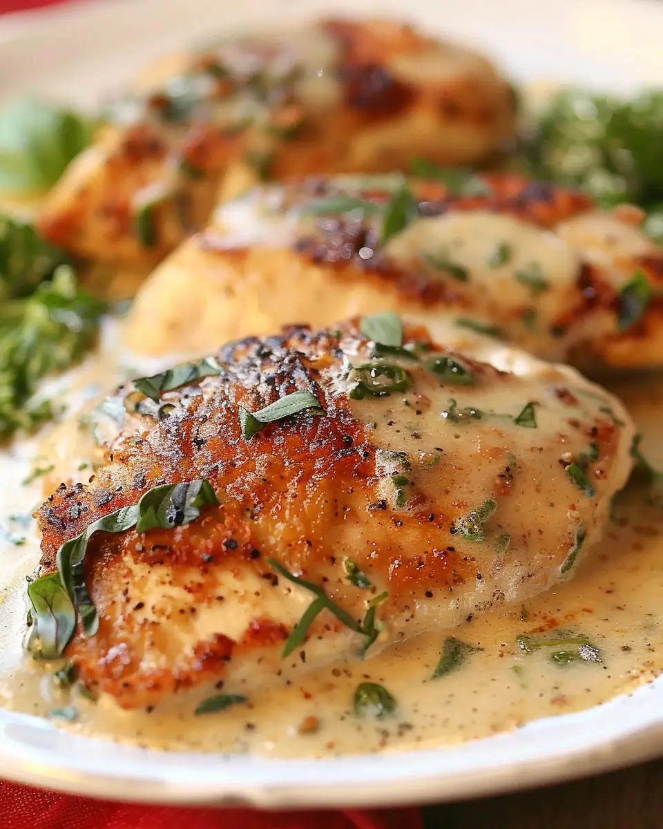 Chicken in Basil Cream Sauce: A Deliciously Indulgent Meal at Home