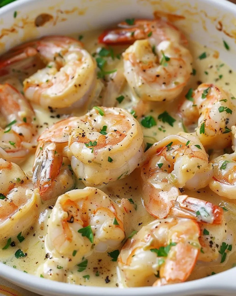 Easy Creamy Garlic Shrimp in 15 Minutes: A Deliciously Indulgent Treat