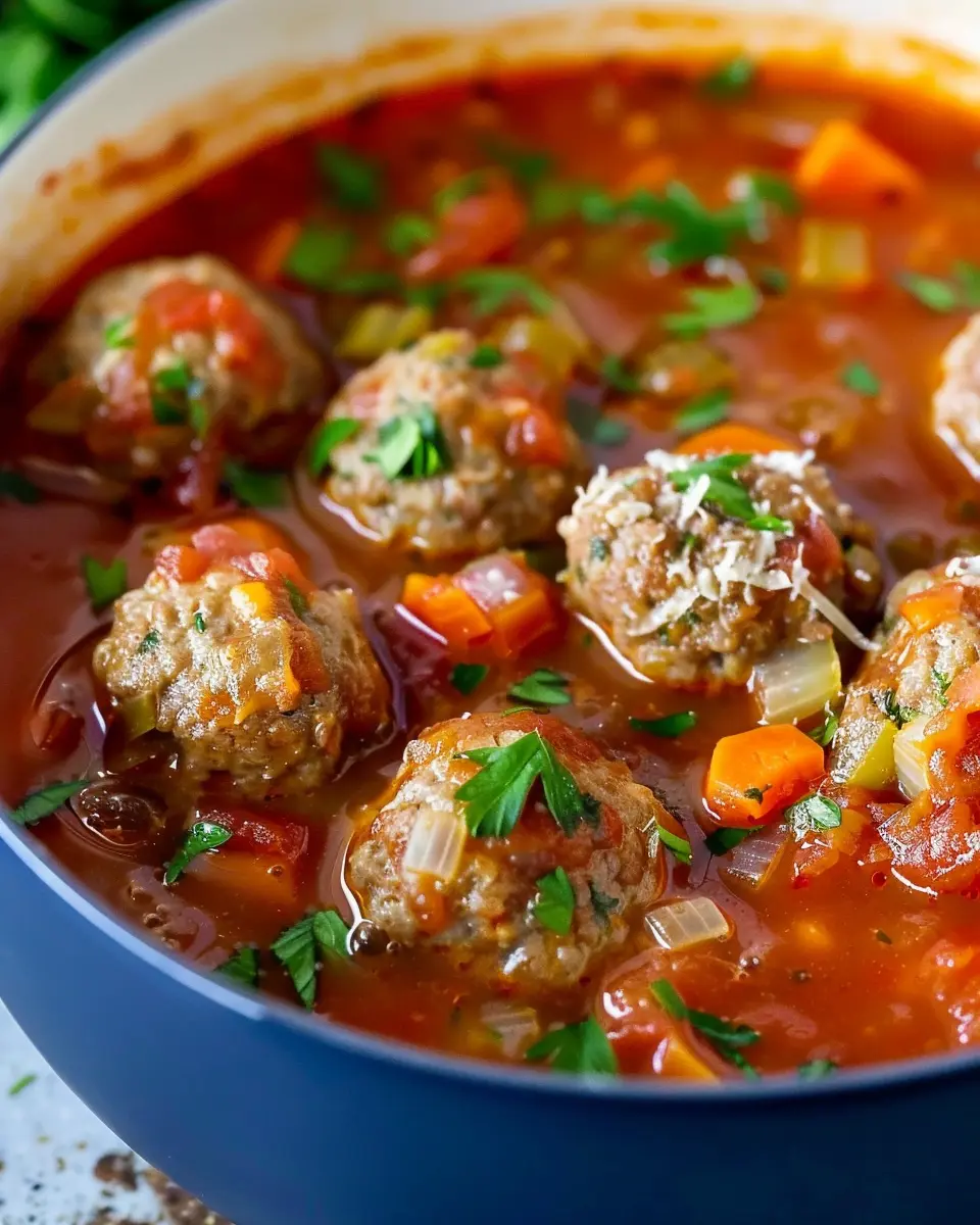Italian Meatball Soup: The Cozy, Indulgent Recipe You’ll Love