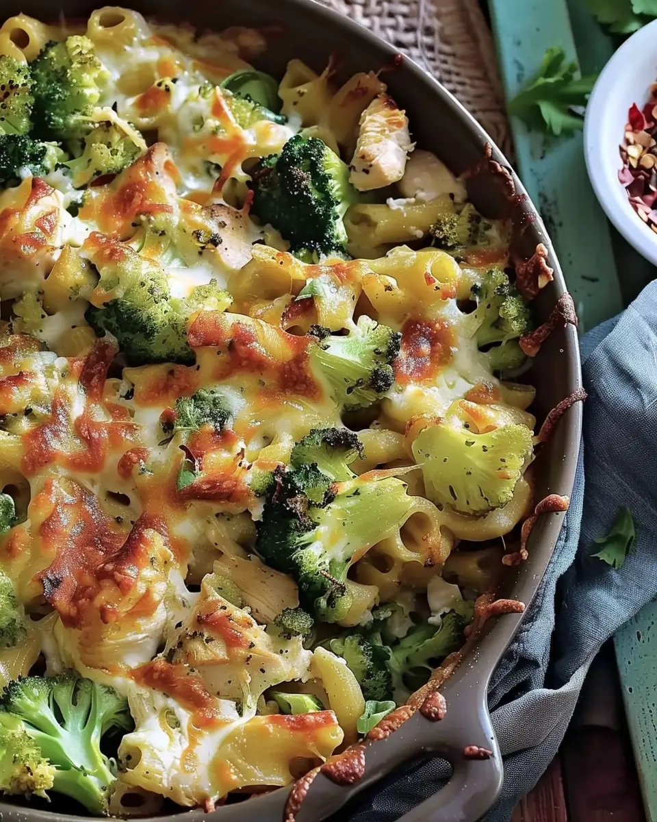 Pasta-Chicken-Broccoli Bake: A Delightful Family Comfort Dish