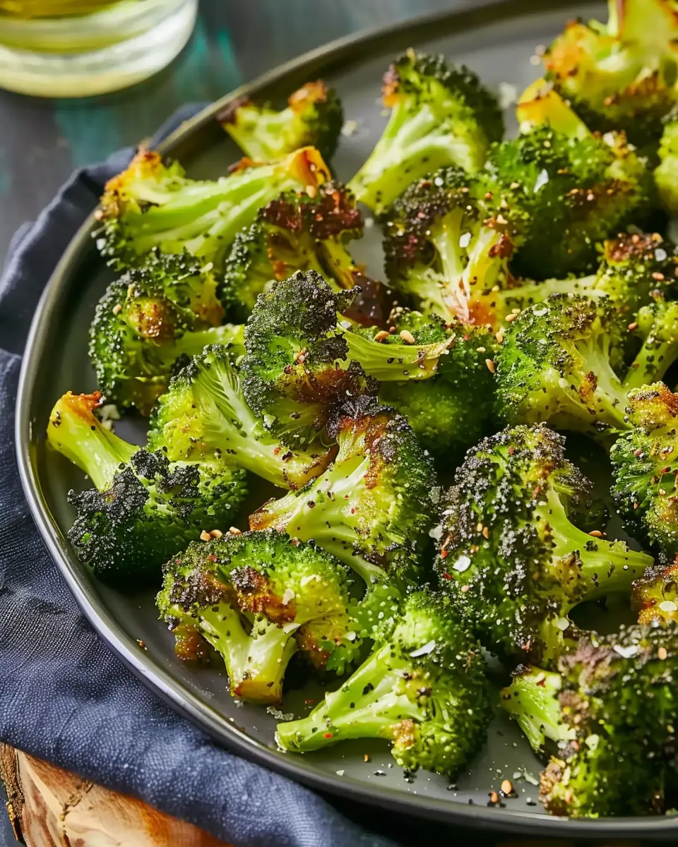 Roasted Broccoli: The Best Easy Recipe with Turkey Bacon Twist