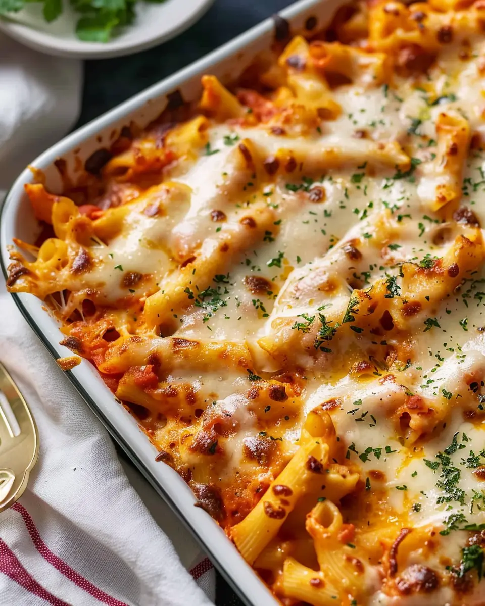 Baked Ziti with Turkey Bacon: A Cheesy Comfort Dish Anyone Can Make