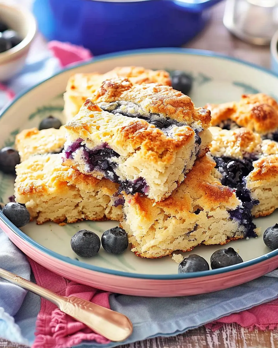 Blueberry Butter Swim Biscuits: Easy, Irresistibly Flaky Treats