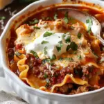 High Protein Lasagna Soup