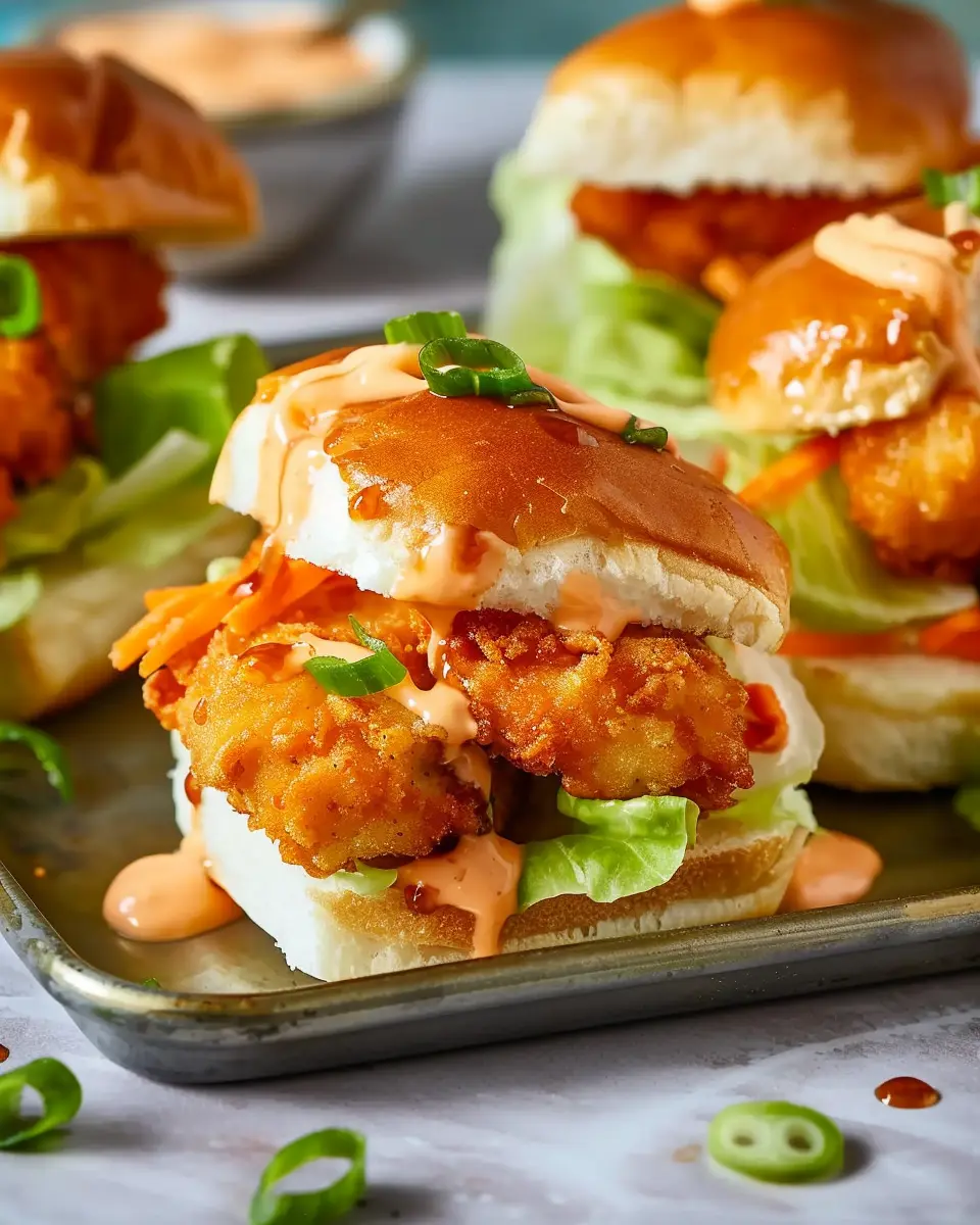 Bang Bang Chicken Sliders Recipe: Easy, Juicy, and Irresistible