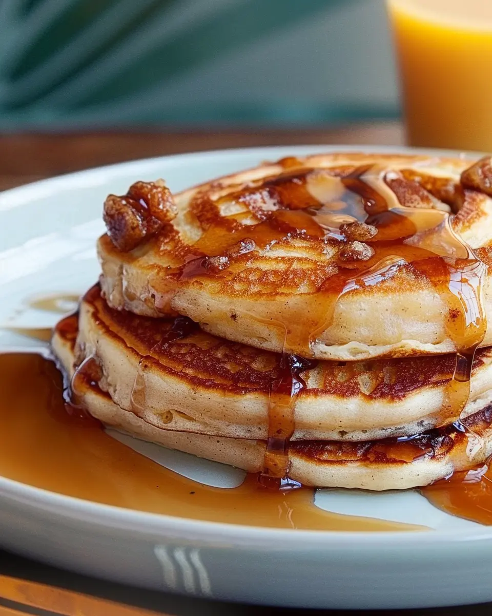 Cinnamon Roll Pancakes: Indulgent Morning Bliss for All