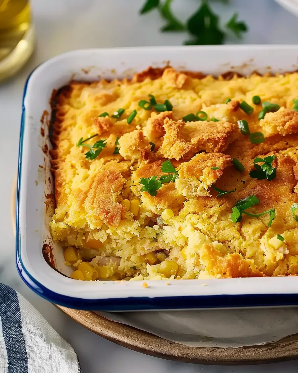 Chicken Cornbread Casserole: Easy Comfort Food for Home Cooks