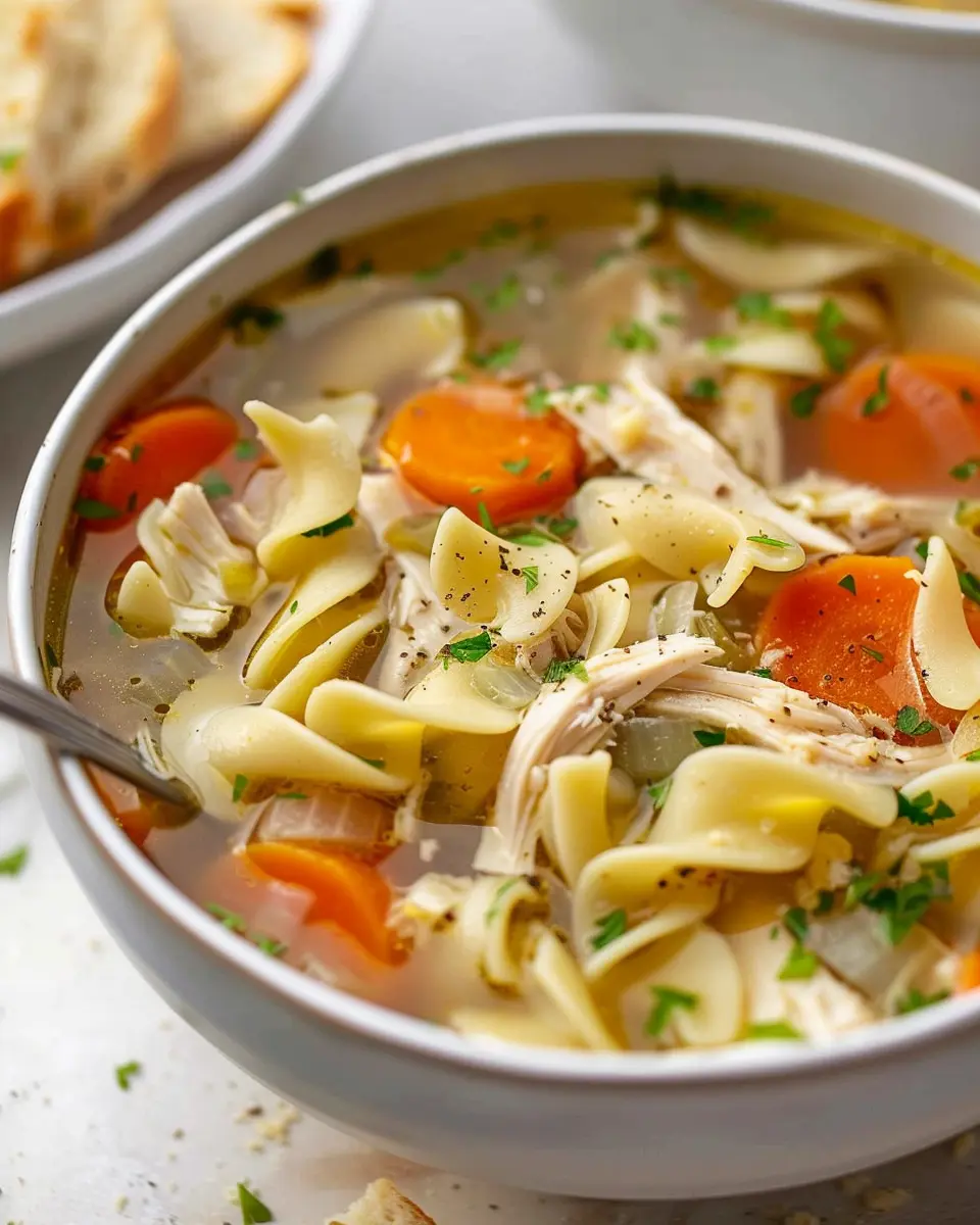 Crockpot Chicken Noodle Soup: Easy Comfort Food for Everyone