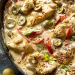 Creamy Pepperoncini Chicken Skillet