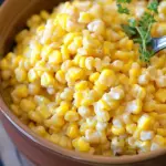 Slow Cooker Cheddar Corn