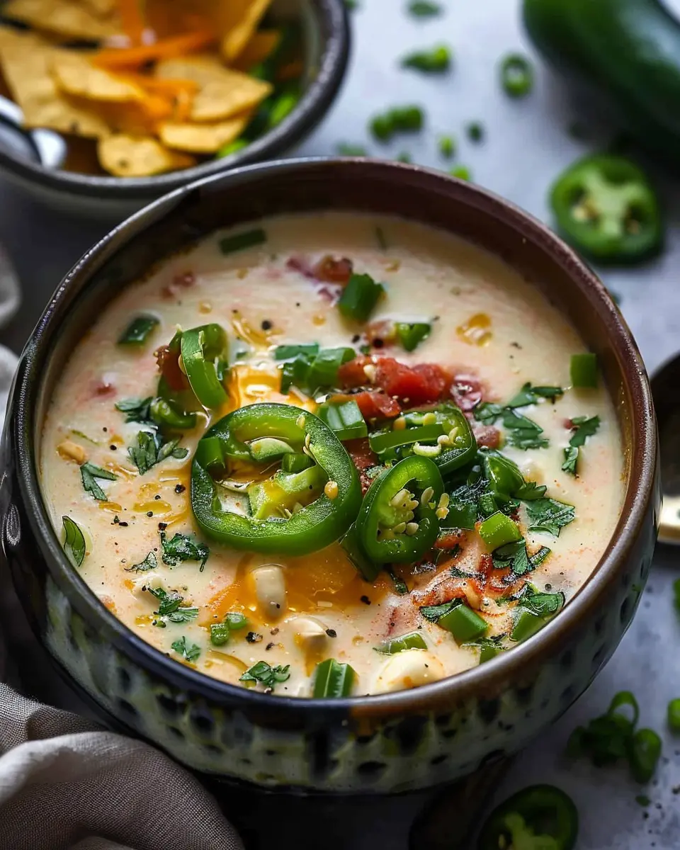 Jalapeño Popper Soup: Easy & Indulgent Comfort in a Bowl