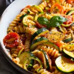 Tomato Zucchini Pasta