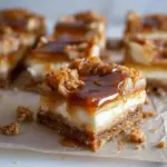Caramel Apple Cheesecake Bars
