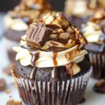 Snickers Cupcakes