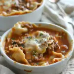 Lasagna Soup with Tortellini