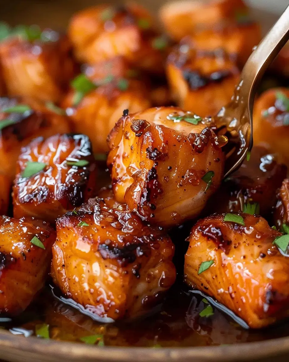 Hot Honey Salmon Bites: Easy Flavor-Packed Appetizer Delight
