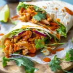 Sweet Chili Chicken Wraps
